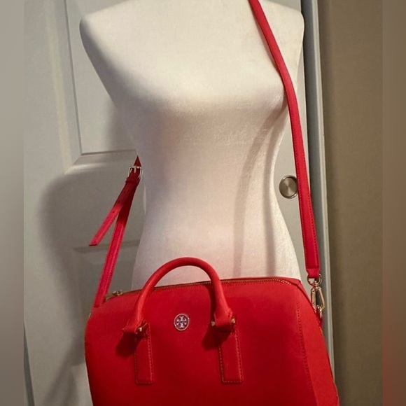 Tory Burch Robinson Satchel NWOT Multi-Host Pick - Picture 7 of 17